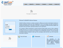 Tablet Screenshot of imasion.com